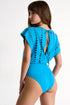 Shan Maeva Elegant One-Piece Swimsuit With Mosaic Cutouts